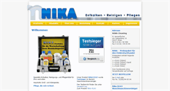 Desktop Screenshot of nikaentkalker.de